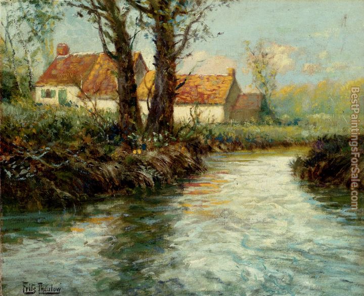 Fritz Thaulow Paintings for sale